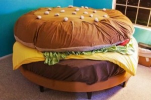 The Hamburger Bed is here!