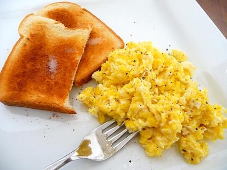 scrambled eggs toast perfect brunch breakfast recipes kids egg scramble manners mother recipe easy baker eyed brown cheese food pan
