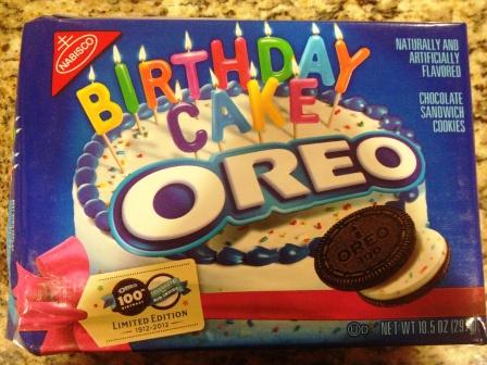 birthday cake oreos