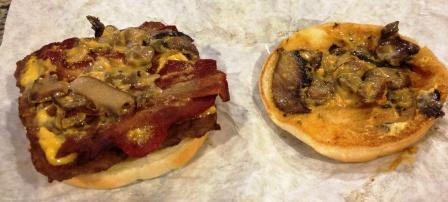 Wendy's Bacon Portabella Melt Insides