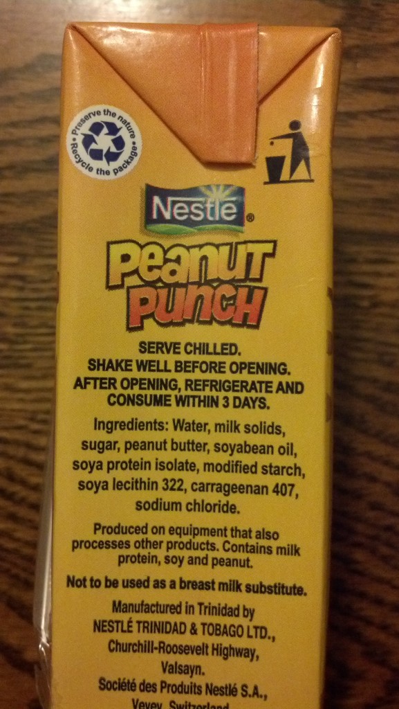 I Try It So You Don't Have To Peanut Punch So Good Blog