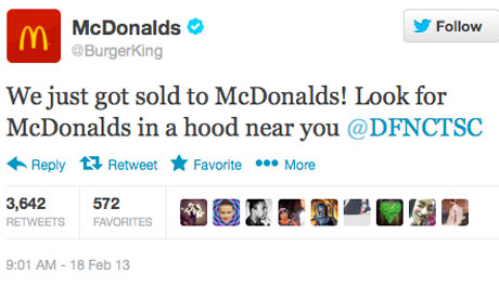McDonalds Twitter