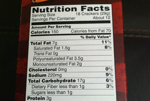 Cheez-It-Chipotle-Pepper-Zingz-Nutrition