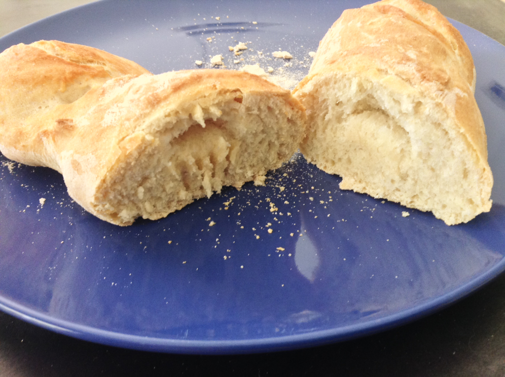 French Bread Fully Cooked and Steaming