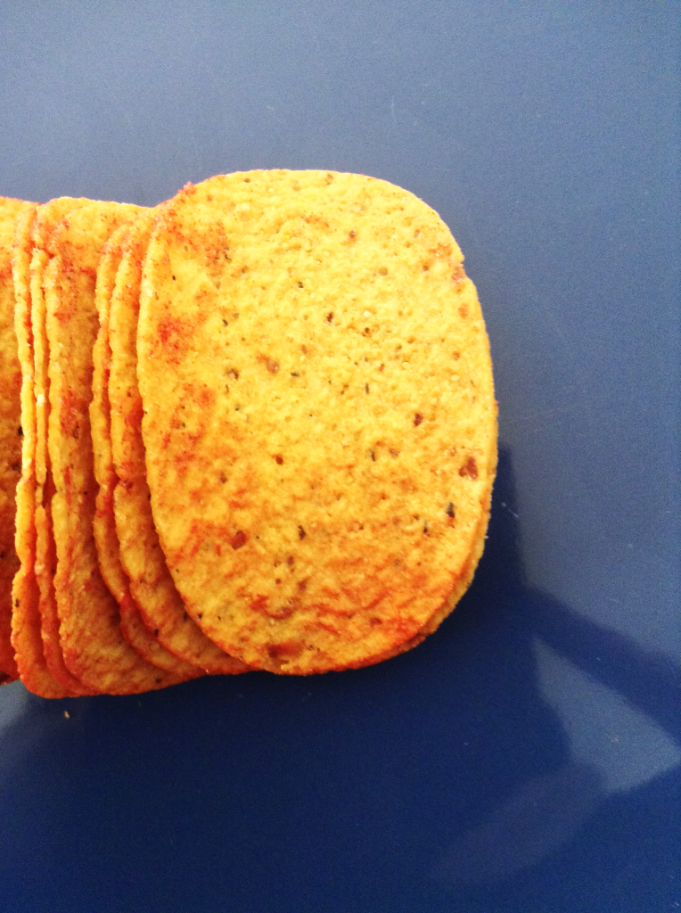 New Pringles Tortillas Review Zesty Salsa Chip