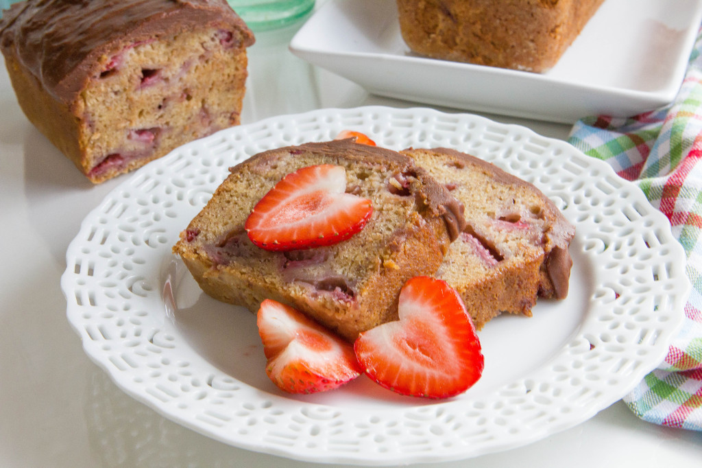 Vegan Chocolate Banana Bread on plate