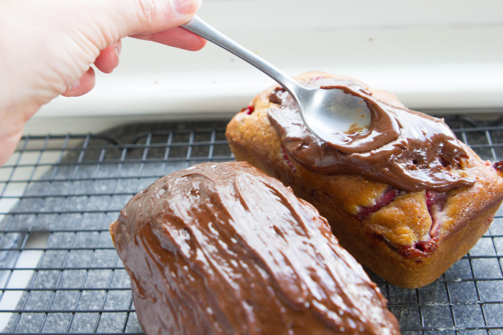 Vegan Chocolate covered Banana Bread