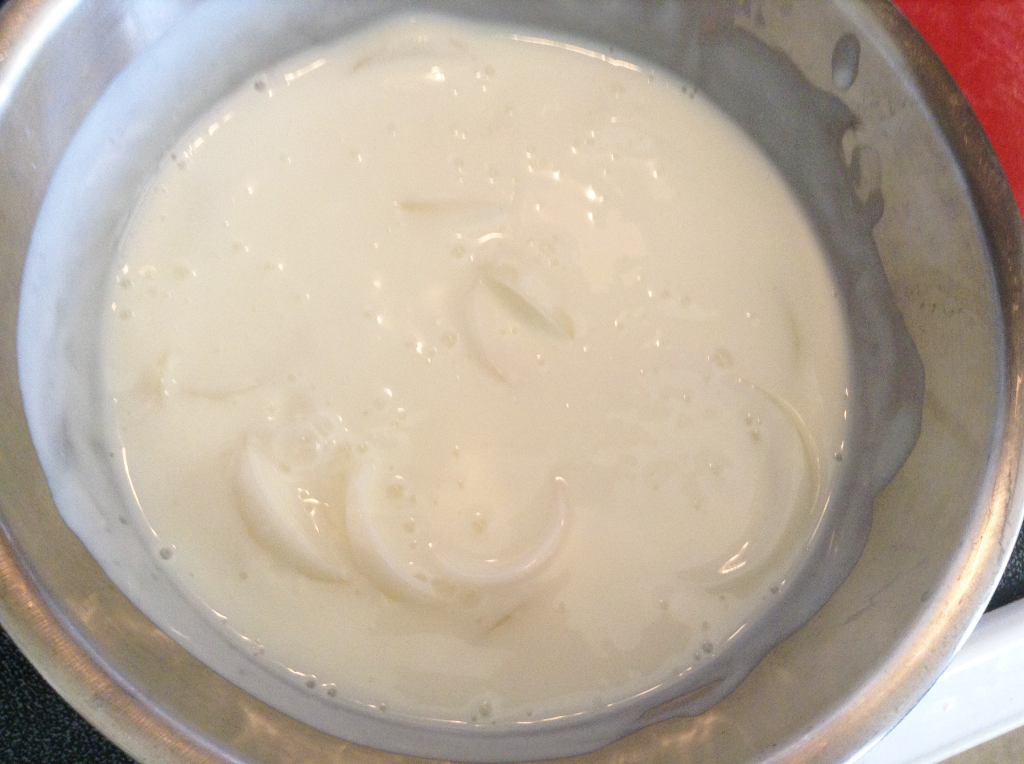 Baked Onion Rings onions in buttermilk