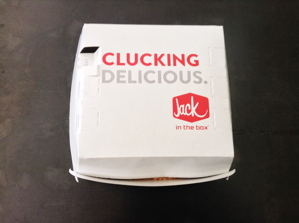 Blazin' Chicken Sandwich box