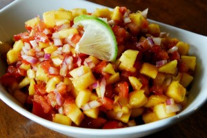 Chipotle Lime Mango Salsa