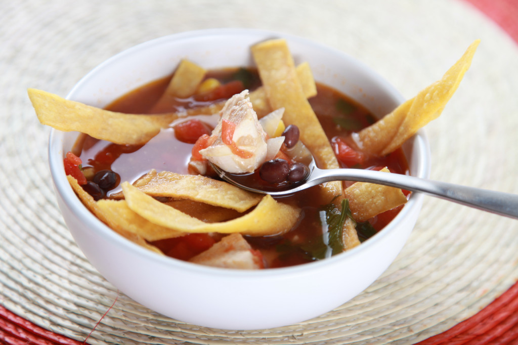 Chicken tortilla soup