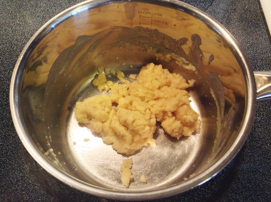 Potato Soup Recipe flour/butter mixture