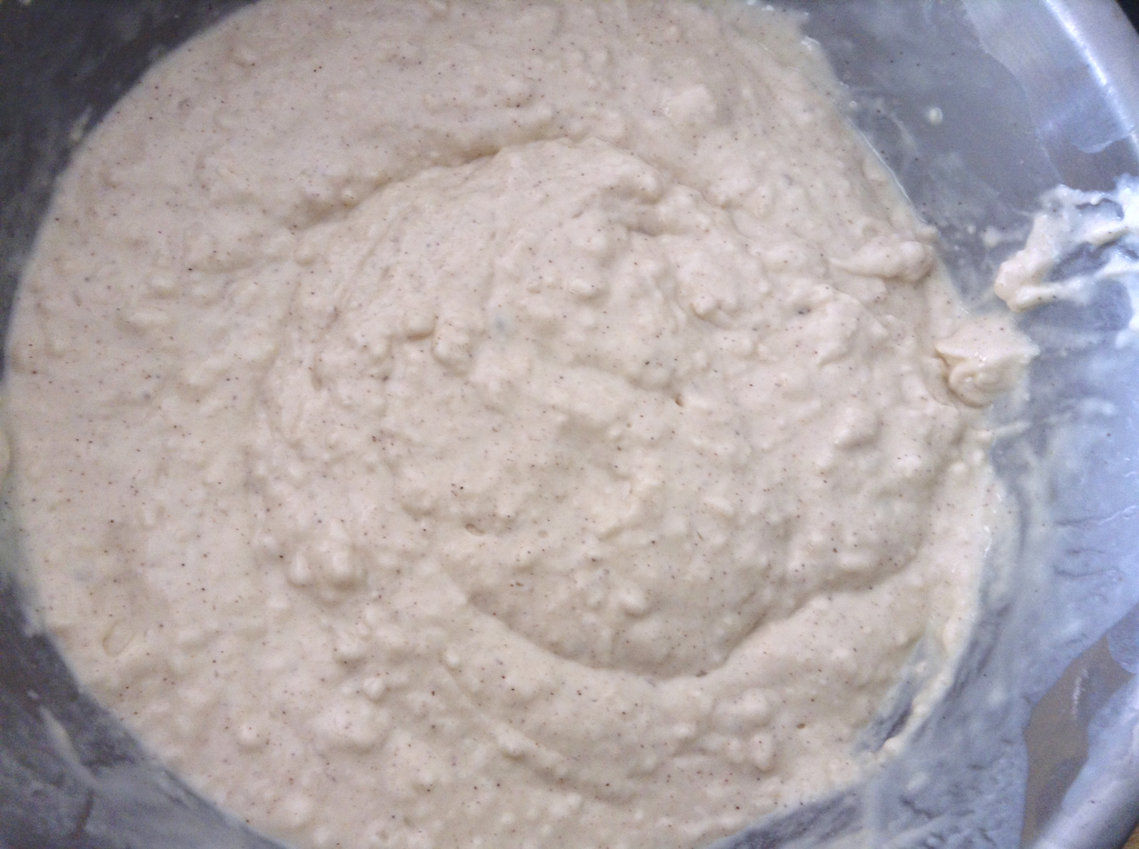 Homemade Buttermilk Pancakes batter