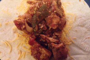 Crock Pot Fajitas close up