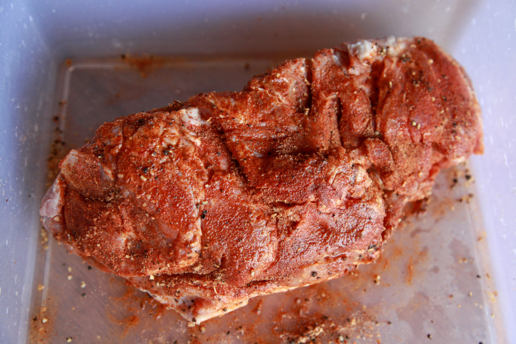 dry rub pork shoulder