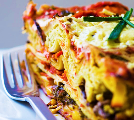 cheesy-vegan-lasagna-close-up