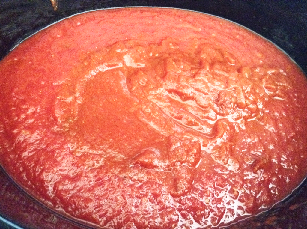 Crock Pot Meatballs Recipe tomato ingredients added