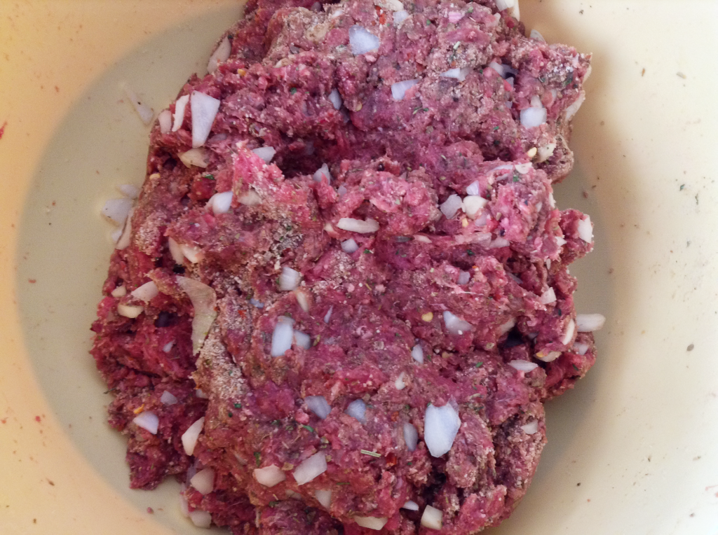Crock Pot Meatballs Recipe meatballs fully mixed