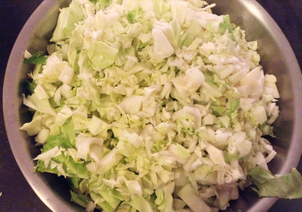 KFC Coleslaw recipe cabbage chopped