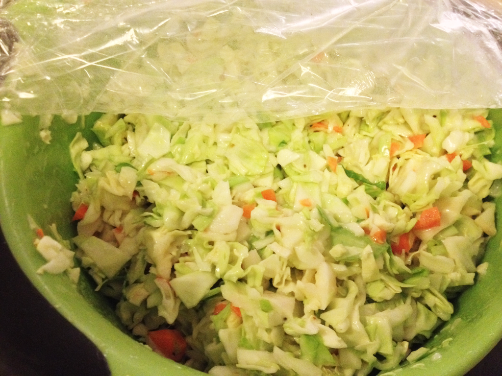 KFC Coleslaw Recipe coleslaw after refrigeration