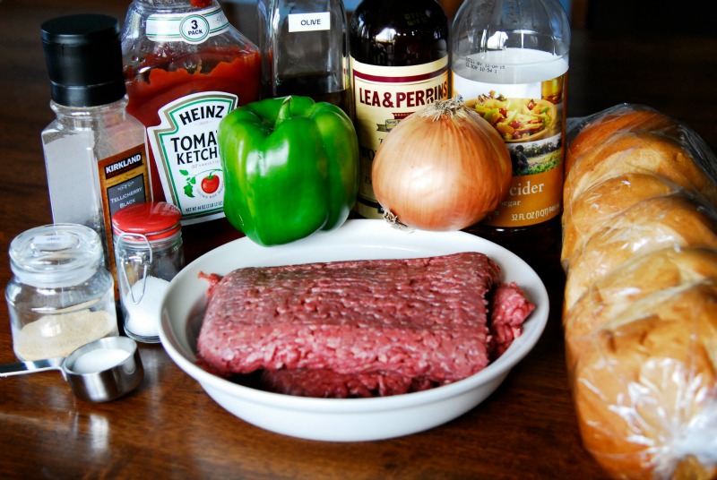 Slow Cooker Sloppy Joe Ingredients