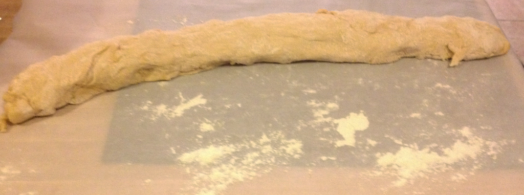 Texas Roadhouse Roll dough in log form