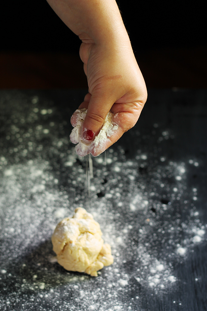 making dough