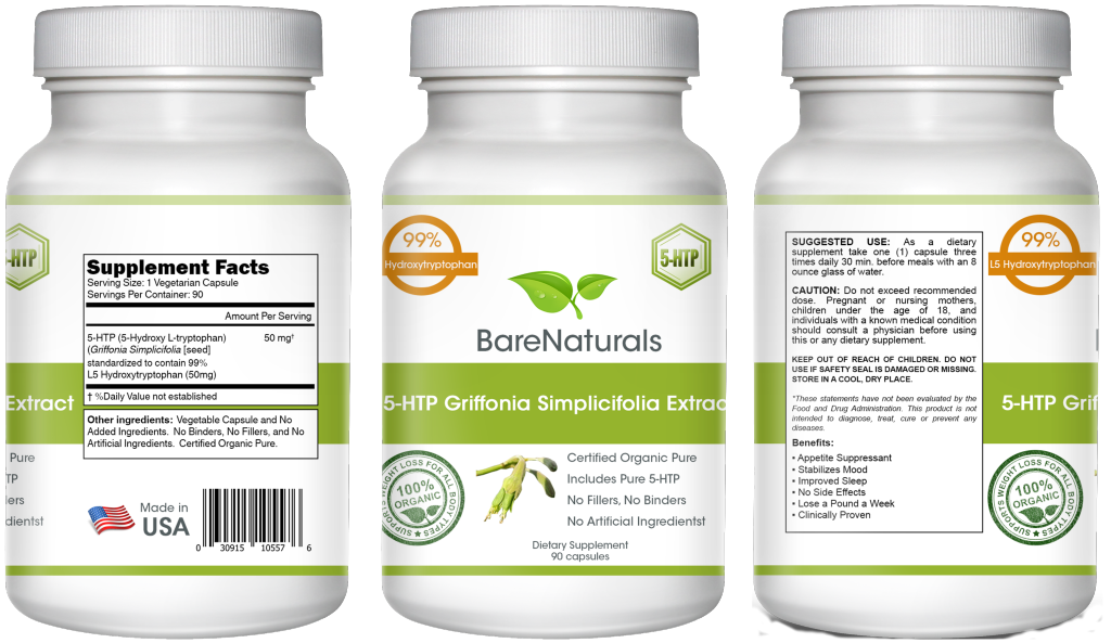 5-HTP bottles