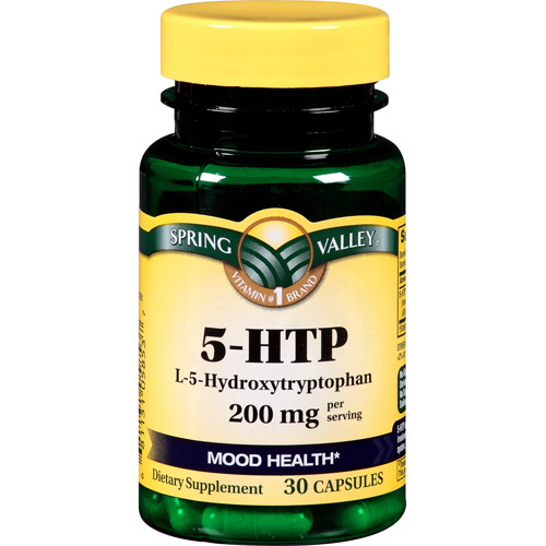 5-HTP mood health bottle