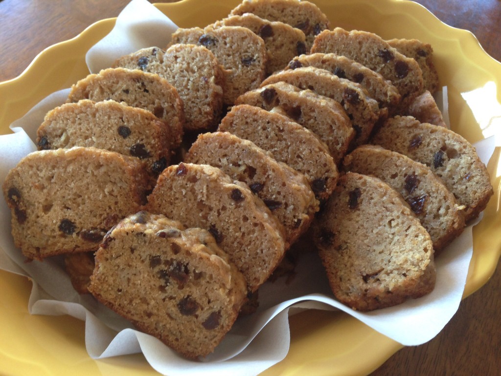 Baked German Apple Bread