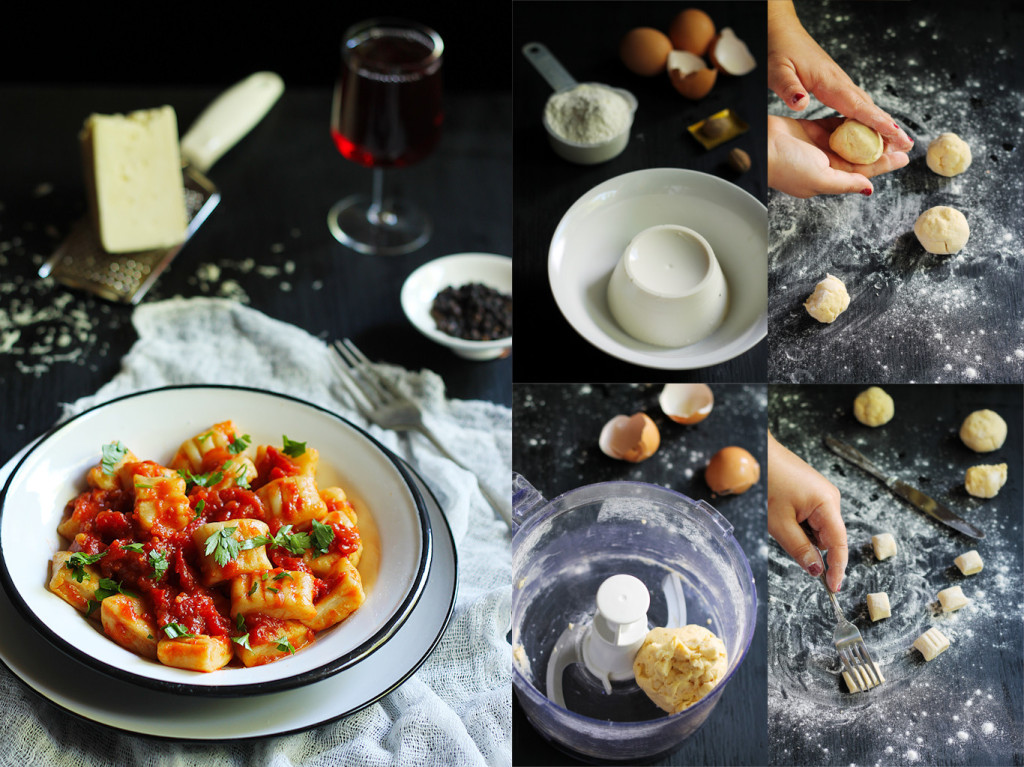 serving ricotta gnocchi