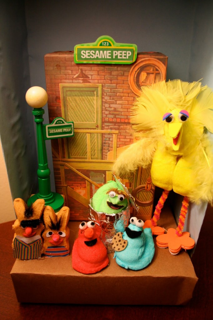 Easter Art Show: Peep Culture Dioramas - So Good Blog