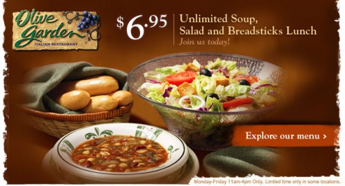 Olive Garden Soup and Salad Review - So Good Blog
