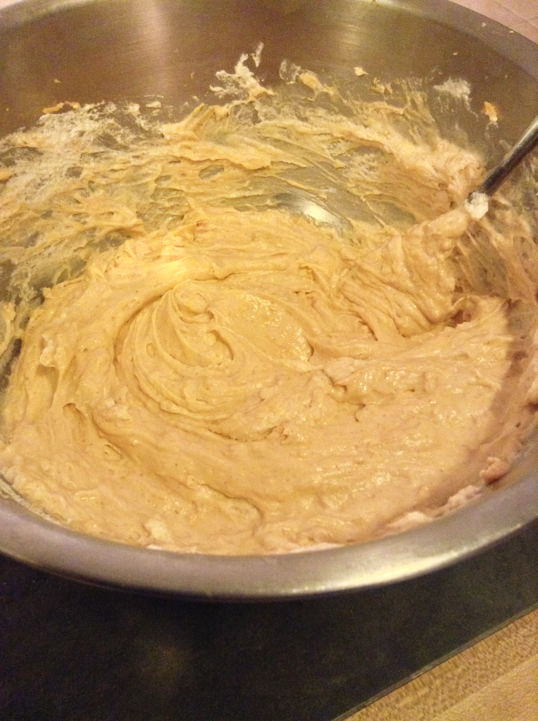 Peanut Butter Pie Mixture Fully Combined