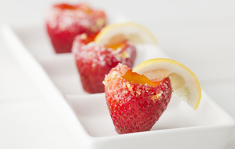 photo Jello Shots With Strawberry Jello strawberry lemonade jello shots