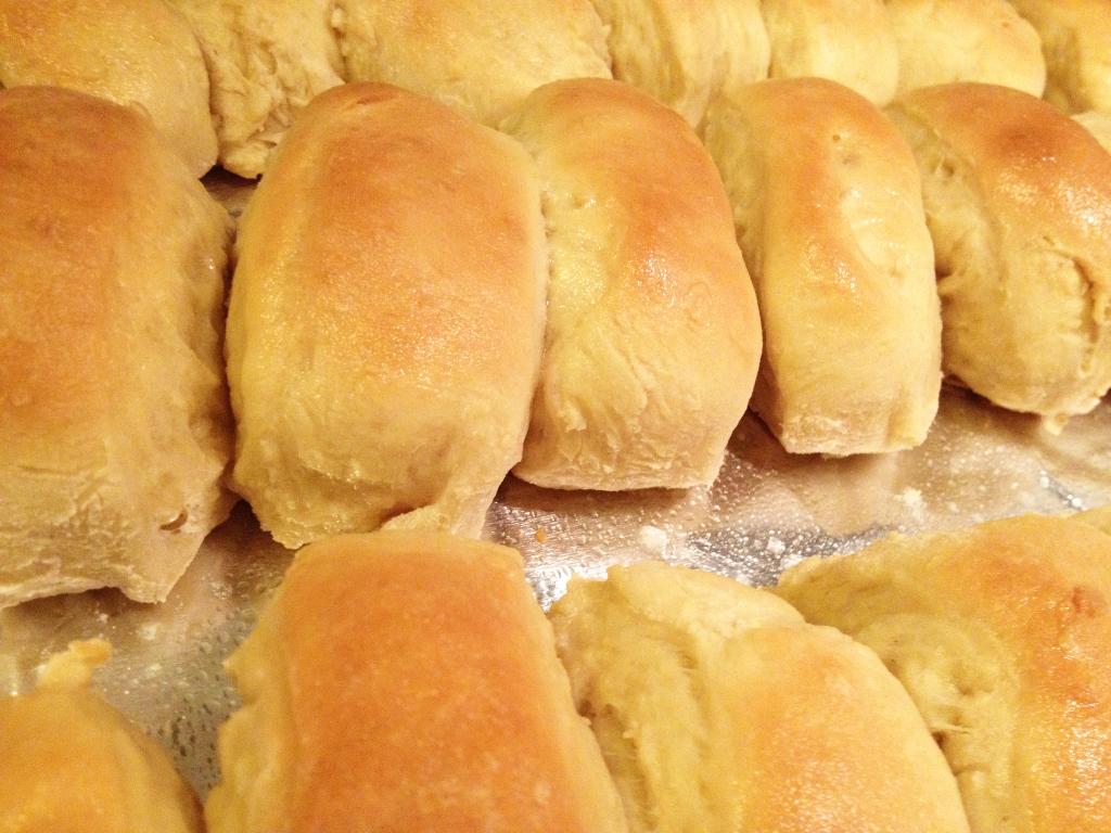 Texas Roadhouse Rolls golden brown